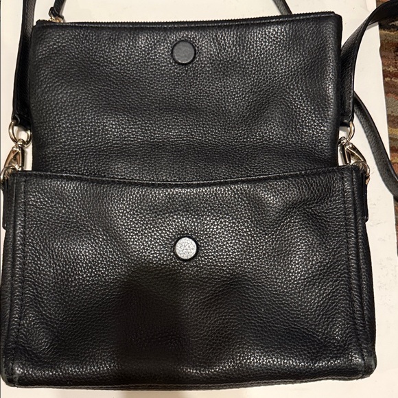 Kate Spade Black Pebbled Leather Crossbody Bag - Picture 2 of 6